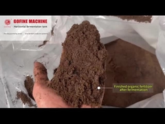 জৈব বর্জ্যের জন্য বায়বিক ফার্মেটেশন কম্পোস্ট উর্বরতা সরঞ্জাম