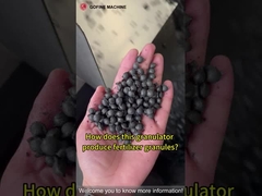 কঠিন দাঁত মুখ রোল এক্সট্রুশন granulator