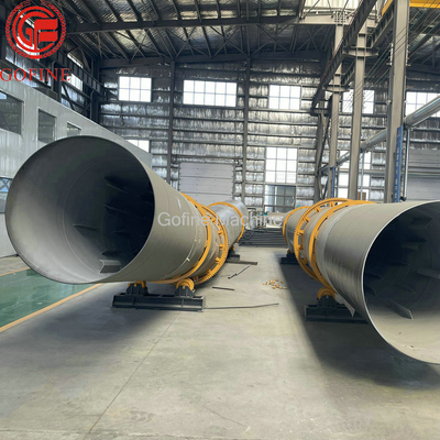 6-8T/h রোটারি ভ্যাকুয়াম ড্রাম ড্রায়ার জৈব সার তৈরির মেশিন