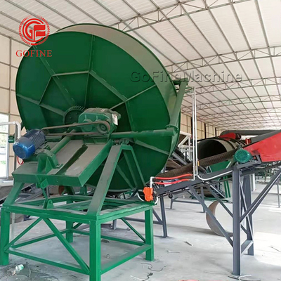3-5T/H ক্যাপাসিটি ডিস্ক গ্রানুলেটর গ্রানুলস উত্পাদন সঙ্গে সার উত্পাদন লাইন