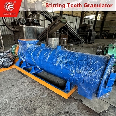 উৎপাদনের হার ২০-৪০% আর্দ্রতার জন্য নতুন ধরণের গোলাকার গ্রানুলেটর সার মেশিন