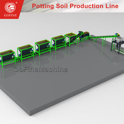 ব্যাচ ব্লেন্ডিং বীজ শুরু করার মিশ্রণ বাগান পটিং মাটি মিশুক