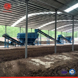 কম্পোস্ট জৈব সার উত্পাদন উত্পাদন সরঞ্জাম উচ্চ ক্ষমতা স্থিতিশীল অপারেশন