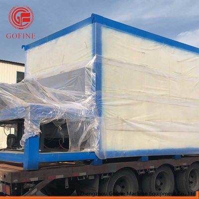 40kw 20m3 চিকেন বর্জ্য সার সার কম্পোস্টিং মেশিন