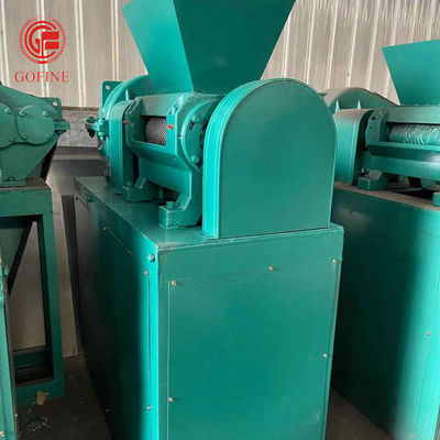 শুকনো কম্পোস্ট সার ডাবল রোলার গ্রানুলেটর 150x300 মিমি