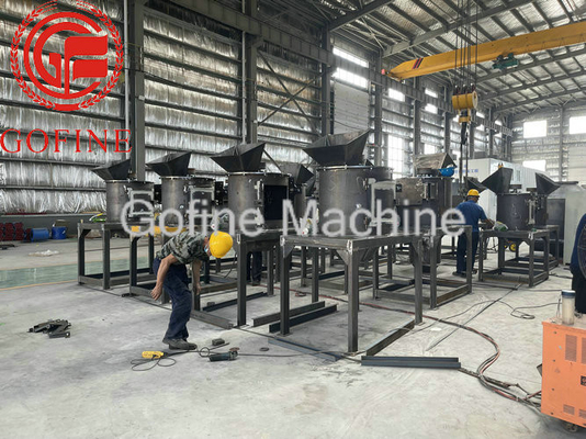 অনুভূমিক কিব্লার চেইন সার ক্রাশিং মেশিন 5T/H