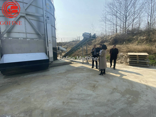 Towable উল্লম্ব জৈব সার ফার্মেন্টেশন ট্যাঙ্ক পোল্ট্রি সার রেন্ডারিং