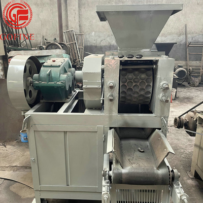 1.5t/H গোলকীয়তা ডাবল রোলার সার দানাদার জৈব সার মেশিন